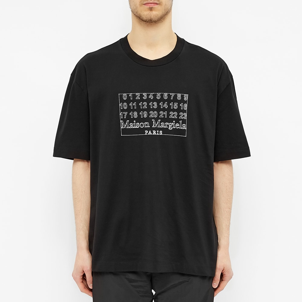 Maison Margiela ロゴ Tシャツ MM1 MM10 Maison Margiela MM1 MM10 Solid Color Crew-neck T-Shirt with