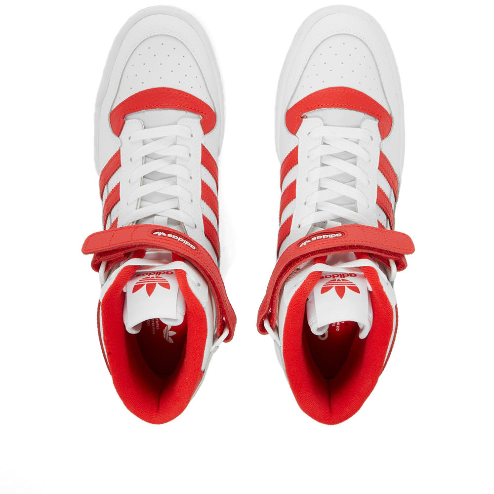 Adidas Forum Mid White & Vivid Red END. (US)