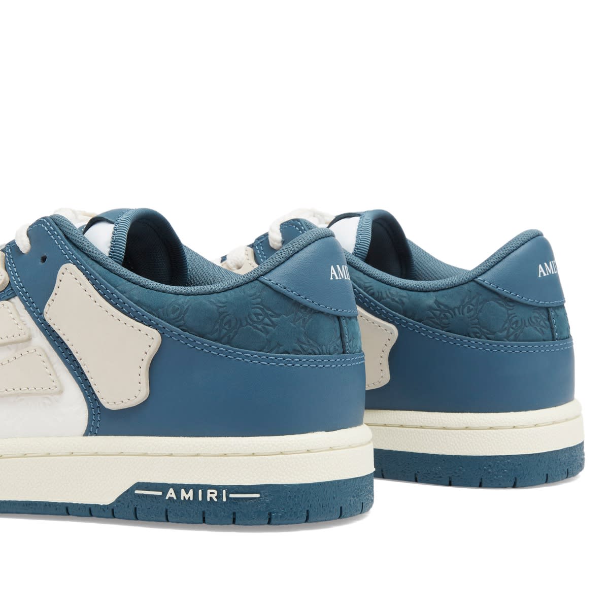スニーカー AMIRI DEBOSSED MA QUAD SKEL TOP LOW (AMFOSR1115 VINTAGE BL) DEBOSSED MA QUAD SKEL-TOP LOW - Vintage Blue | AMIRI