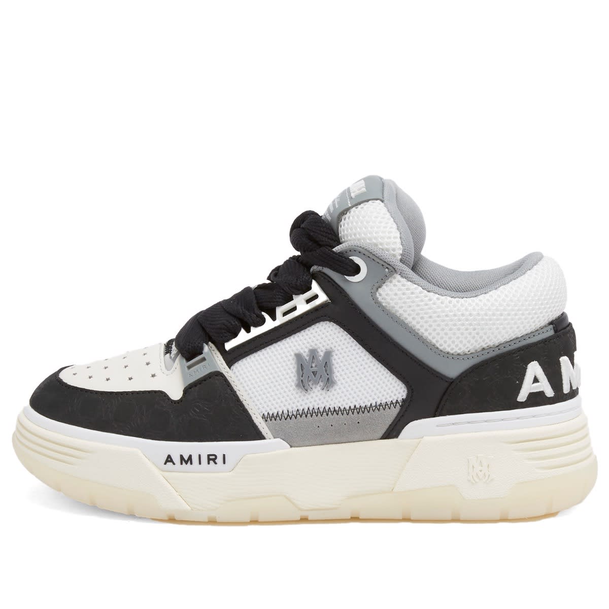 スニーカー AMIRI Men Sneakers AMFOSR1126BLACK Black AMIRI Skel low-top sneakers for Men - Black in UAE | Level Shoes