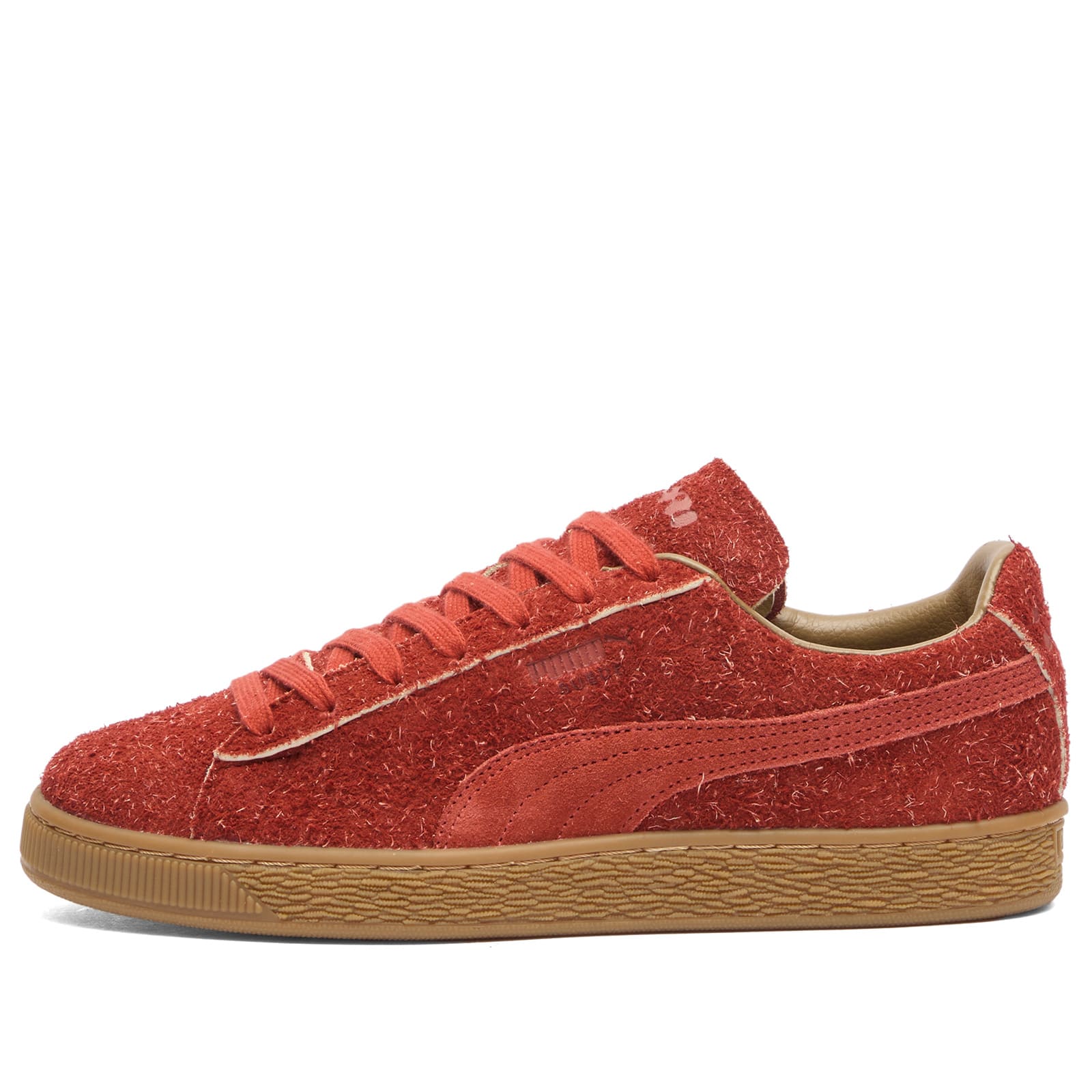 Puma Women's x Danielle Cathari Suede Sneakers in Mars Red, Size UK 7