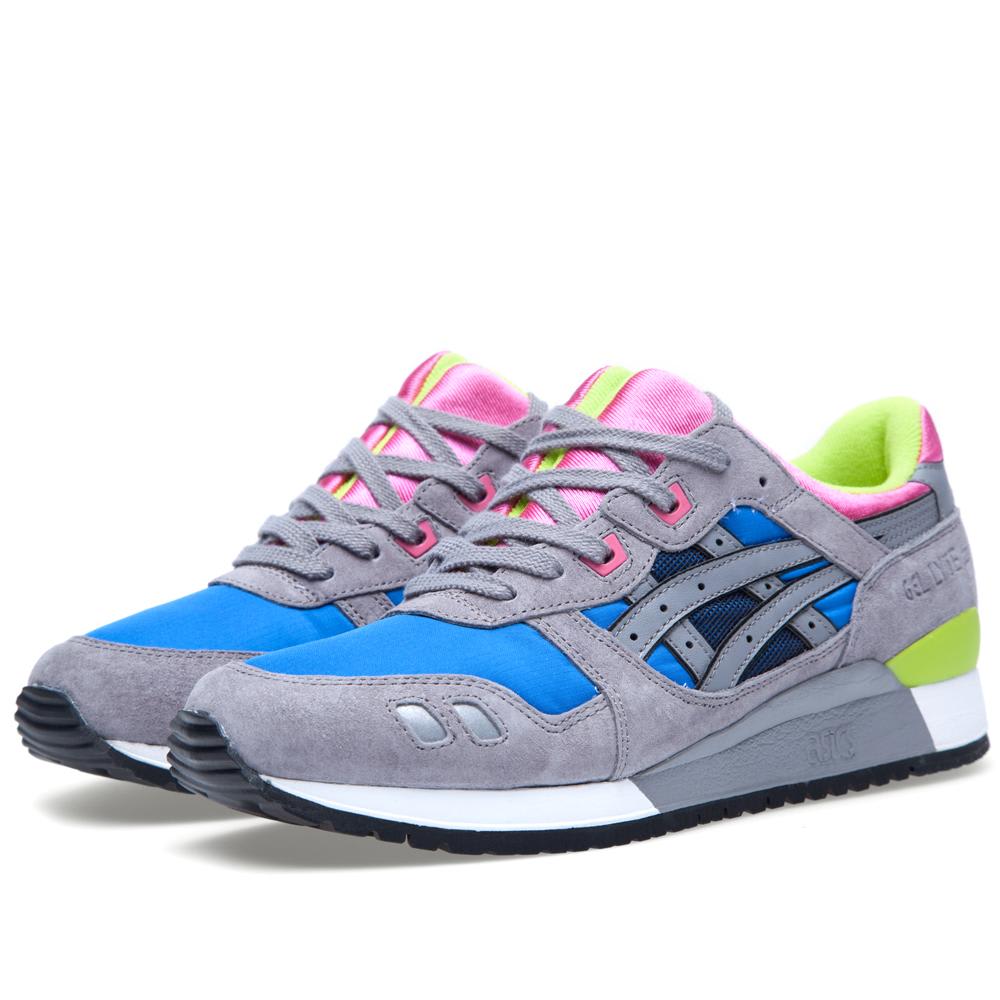 asics gel lyte iii grey blue