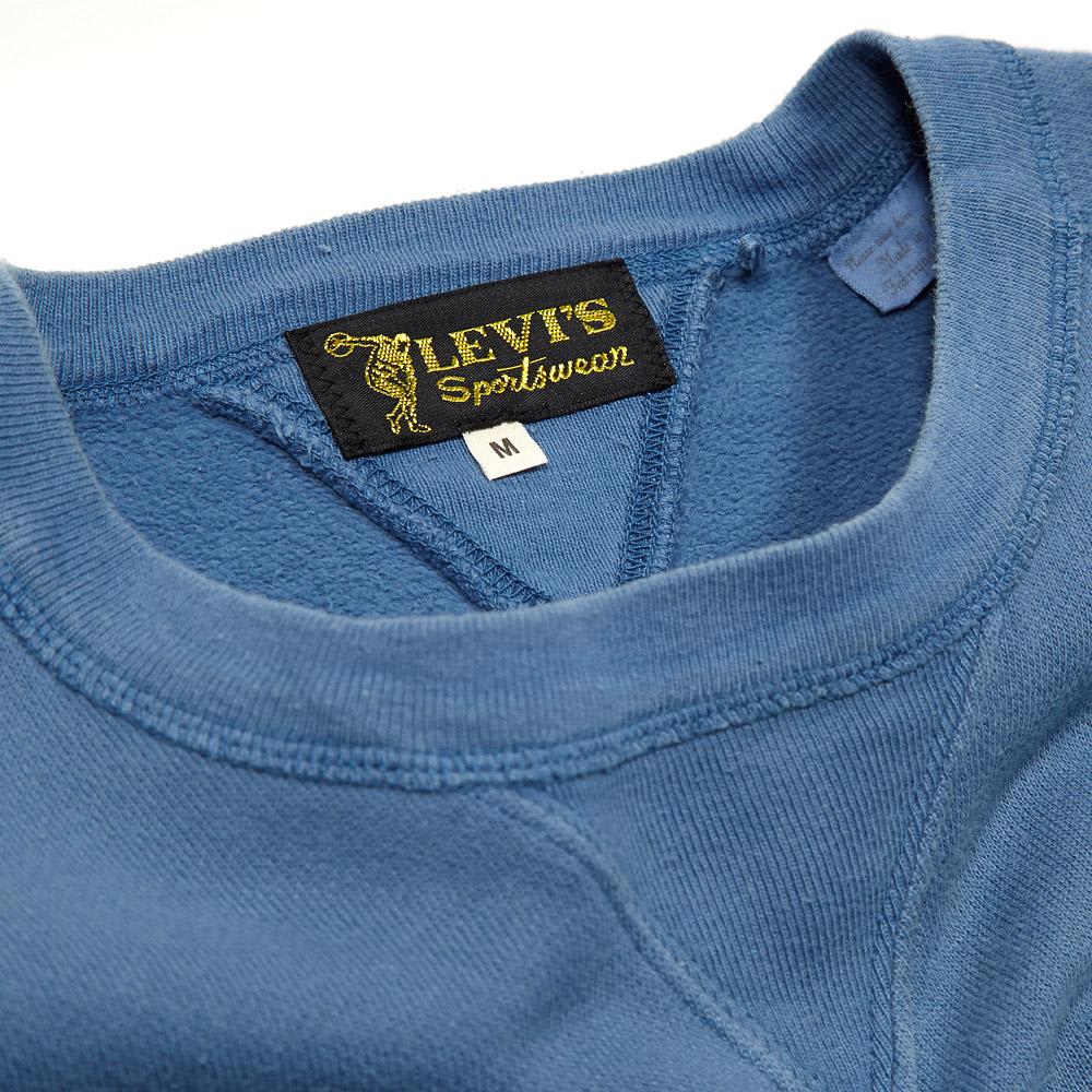 Levi's Vintage Clothing | 1950s Crew Sweatshirt Indigo Small