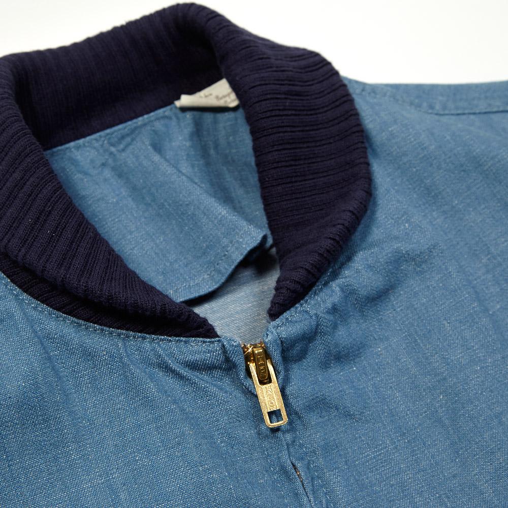 levi's blue bomber jacket