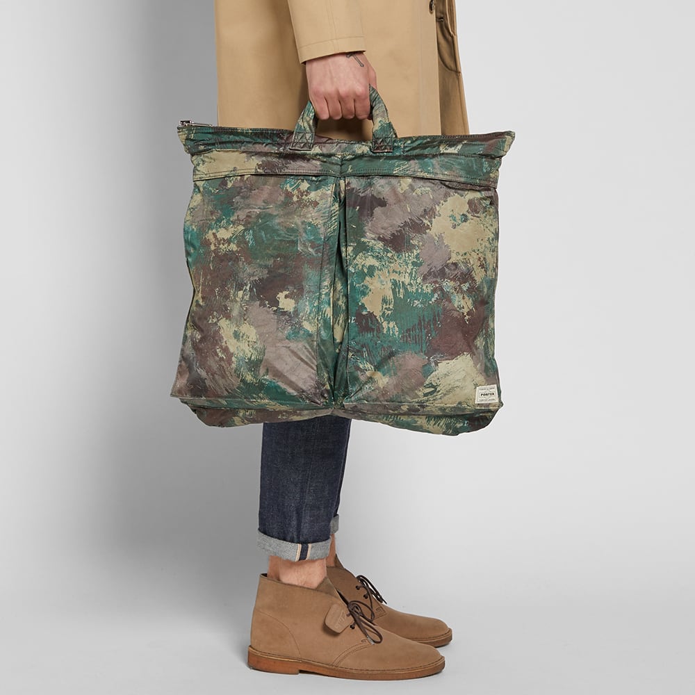 Mackintosh x Porter Nylon Helmet Bag Camo END. (ES)