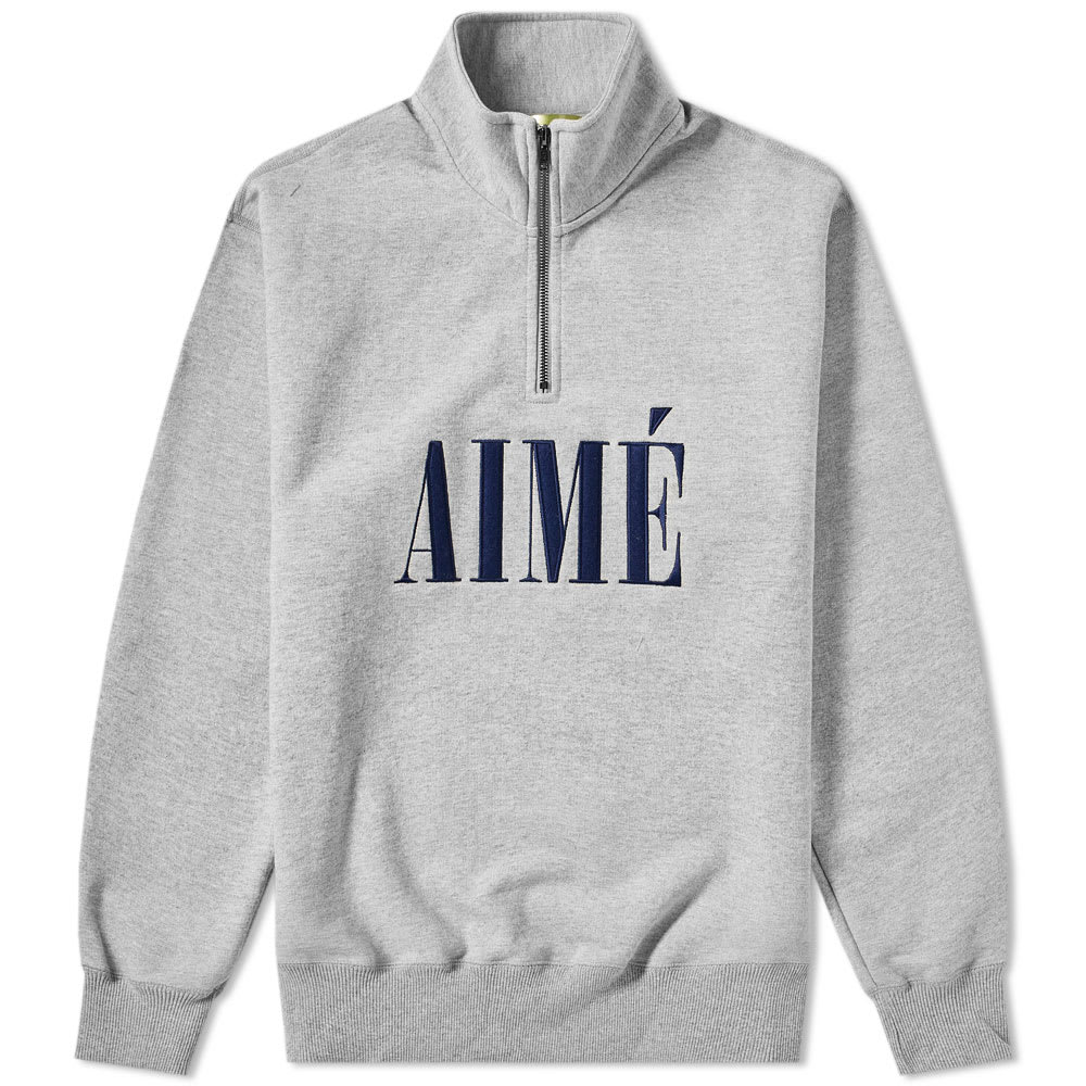 Aimé Leon Dore Black Deep Pile Fleece Kanaga Hoodie for Men