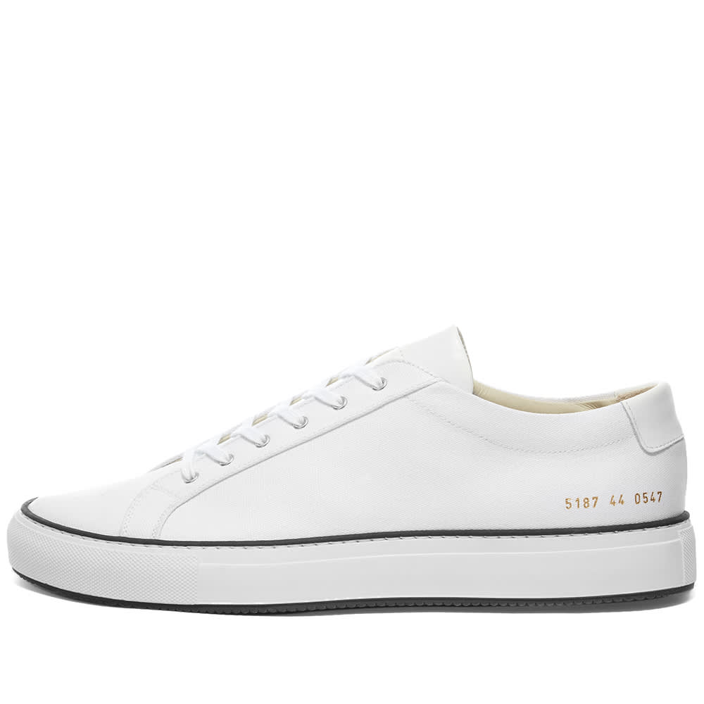 common projects canvas sneakers