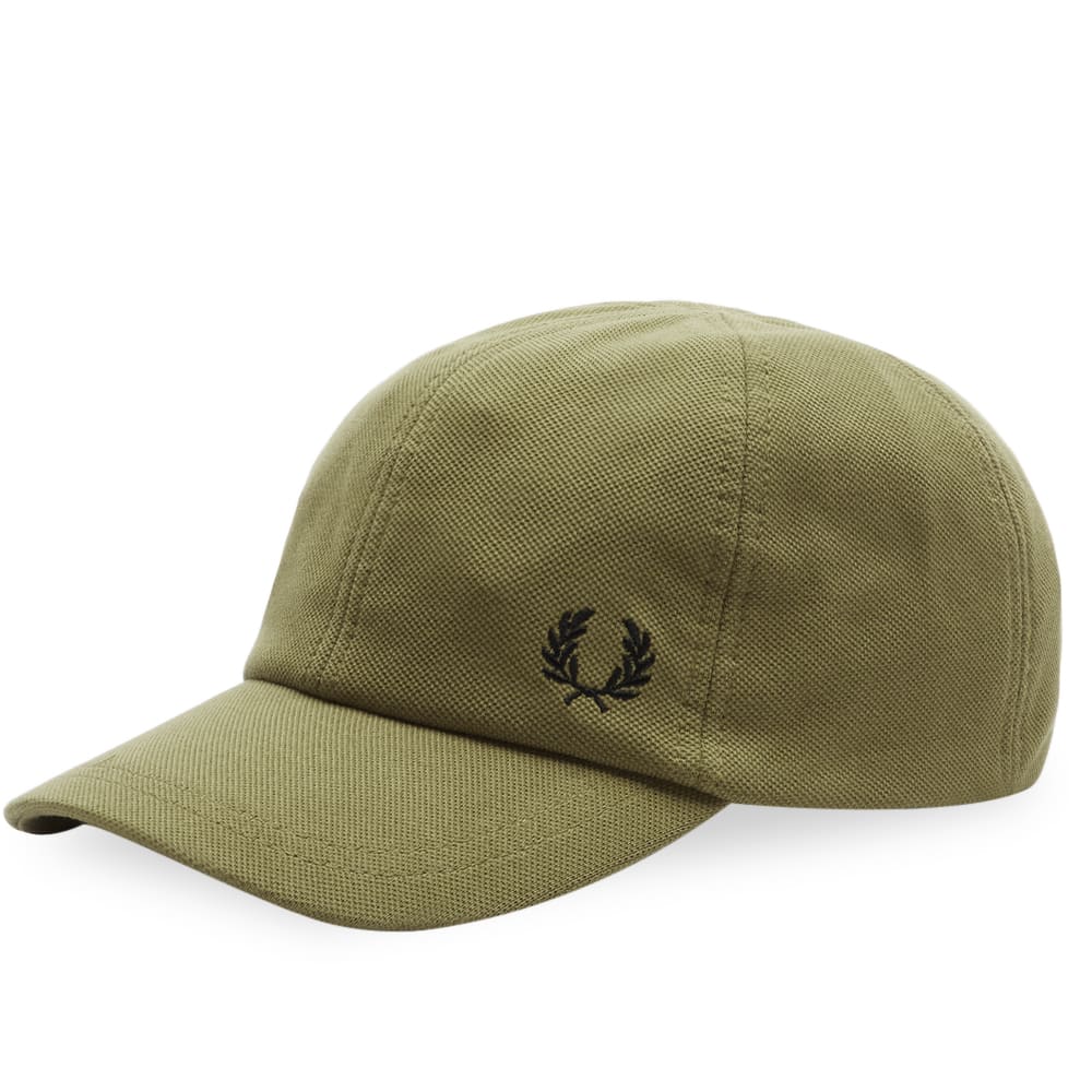 Fred Perry Pique Classic Cap Uniform Green | END. (GB)