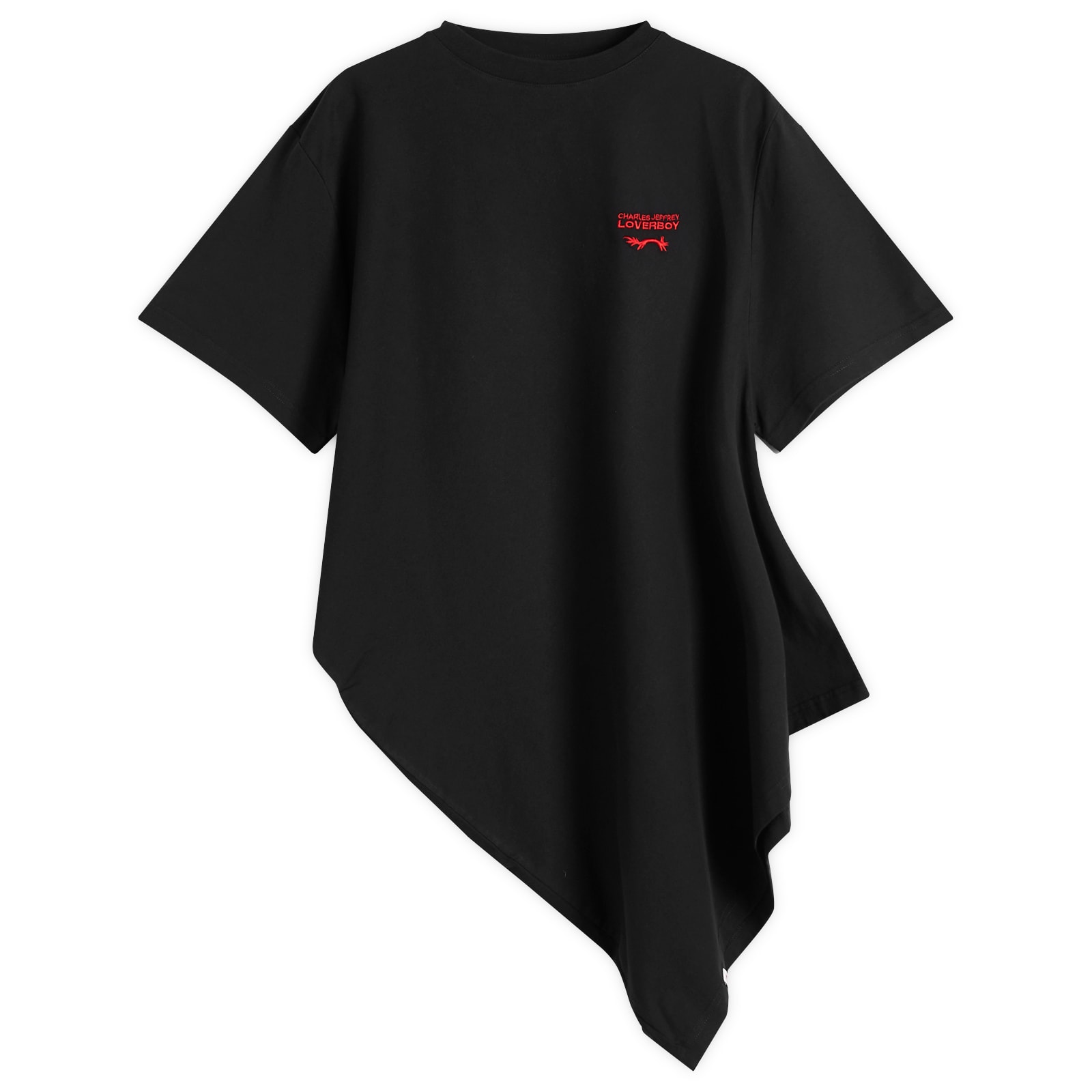 Charles Jeffrey Loverboy Topsy Turvy Tee Black | END. (AU)