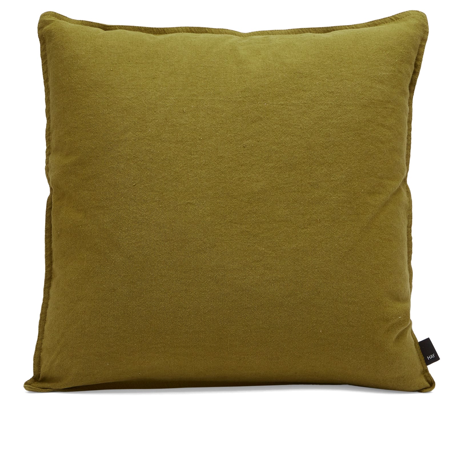 Hay Unisex Olive Linen Cushion - 50X50cm