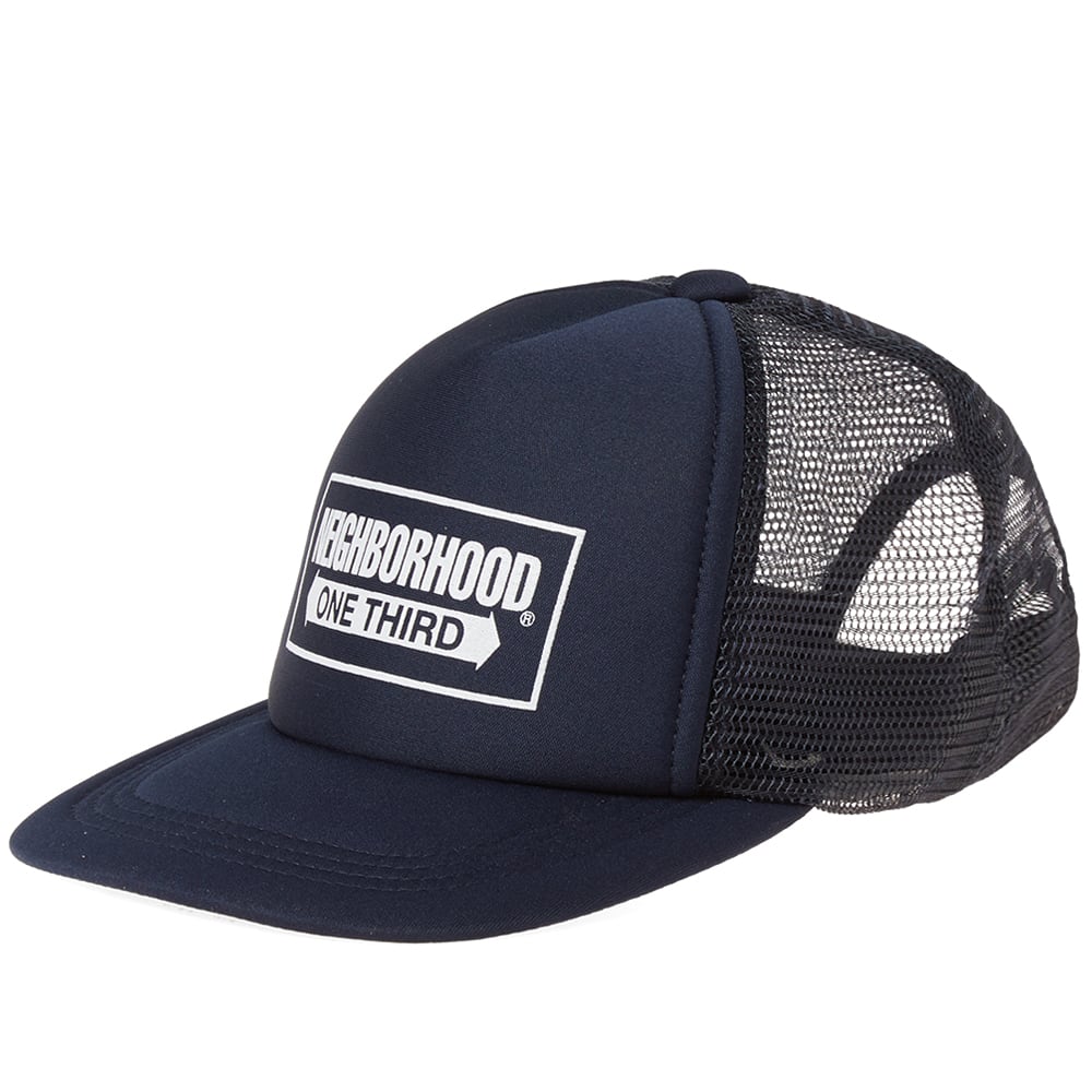 Neighborhood Kids One Third Box Cap Navy | END. (CA)