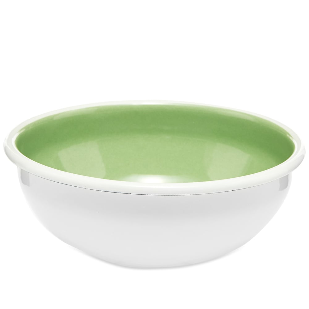 Dressed in a fresh shade of mint green, this ‘Bloom’ bowl is a hard wearing piece of homeware from Öykü Thurston and Başak Onay’s brainchild brand BORNN. Made by hand using years of enamelware expertise, this kiln fired vessel will fit practically into any room around the home.

Steel Construction
Enamel Glaze
Kiln Fired 
Oven, Freezer & Dishwasher Safe
Handmade in Turkey

Each piece of BORNN enamelware is unique and made by hand, therefore the pattern may differ slightly to the images shown.