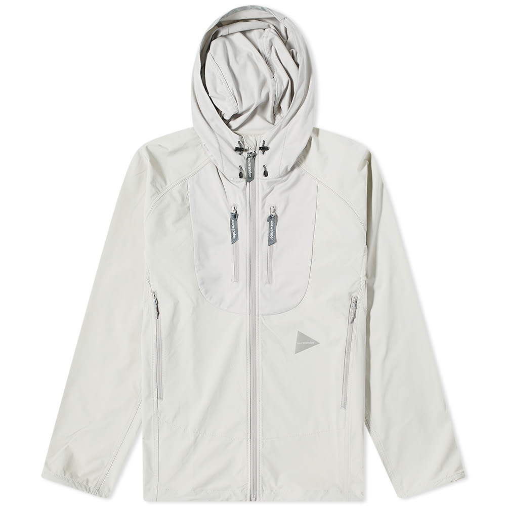 アンドワンダー【and wander】トレック ジャケット and wander ⁄ アンドワンダー|trek jacket - Navy | 通販 - 正規取扱店