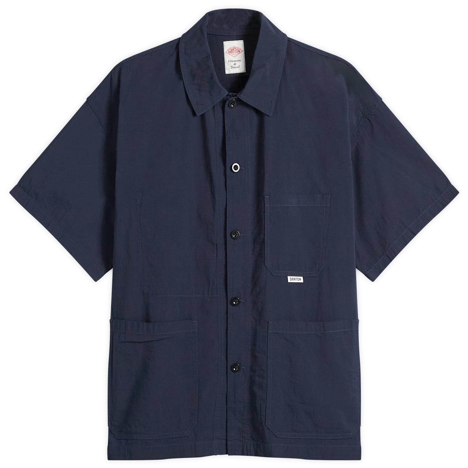 Danton Men’s Coverall Short Sleeve Shirt Navy
