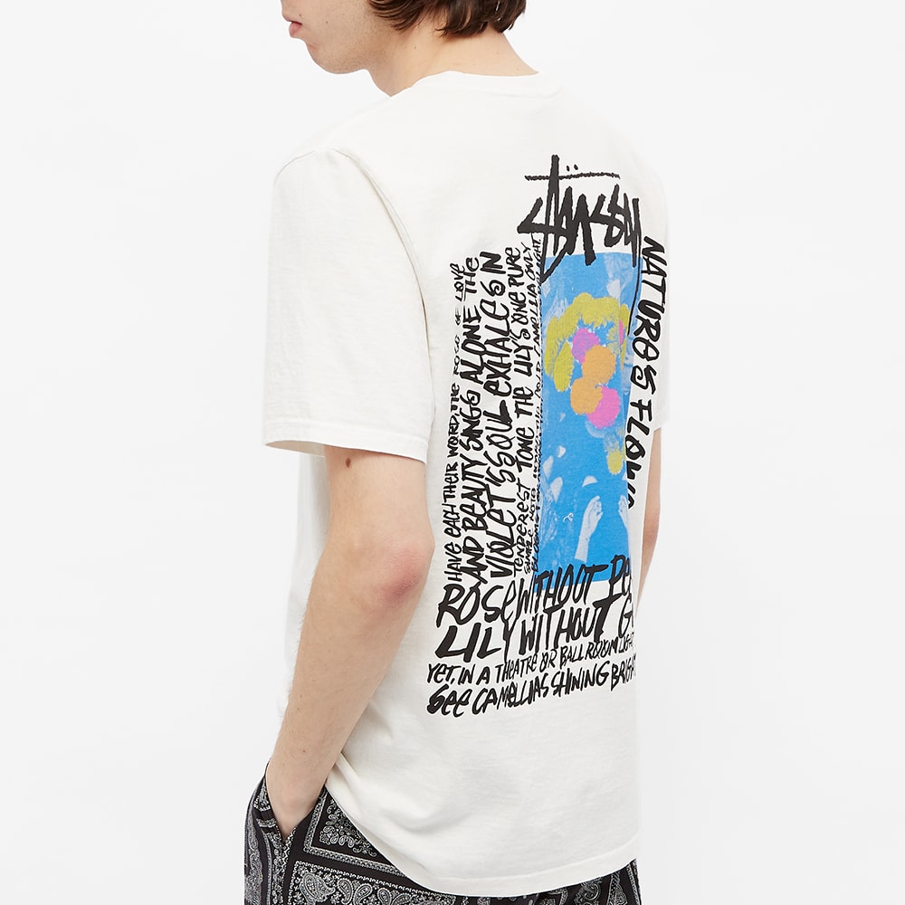 Stussy Camellias Dyed Tee 2025 | masscases.com