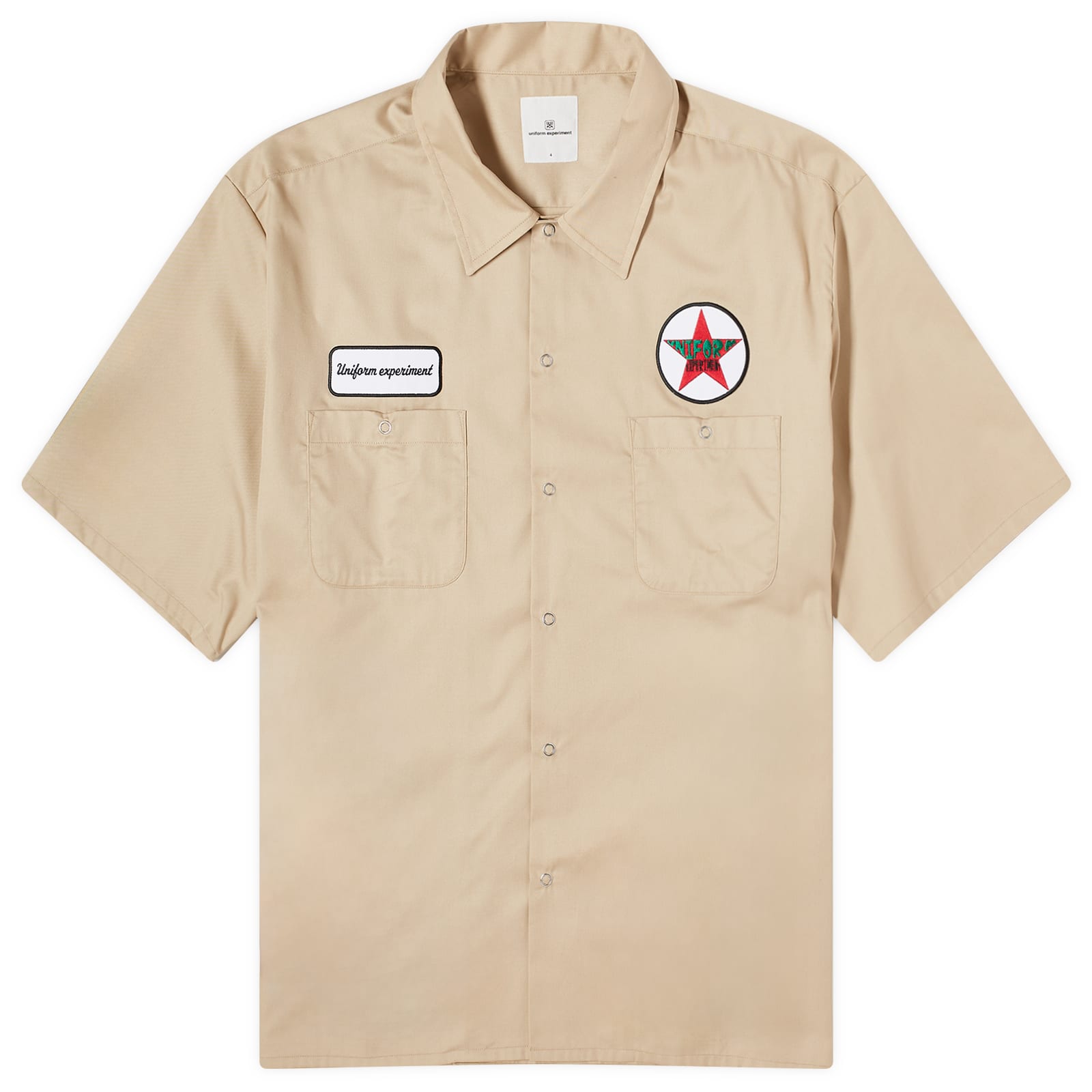 Uniform Experiment Men’s Short Sleeve Work Shirt Neutrals