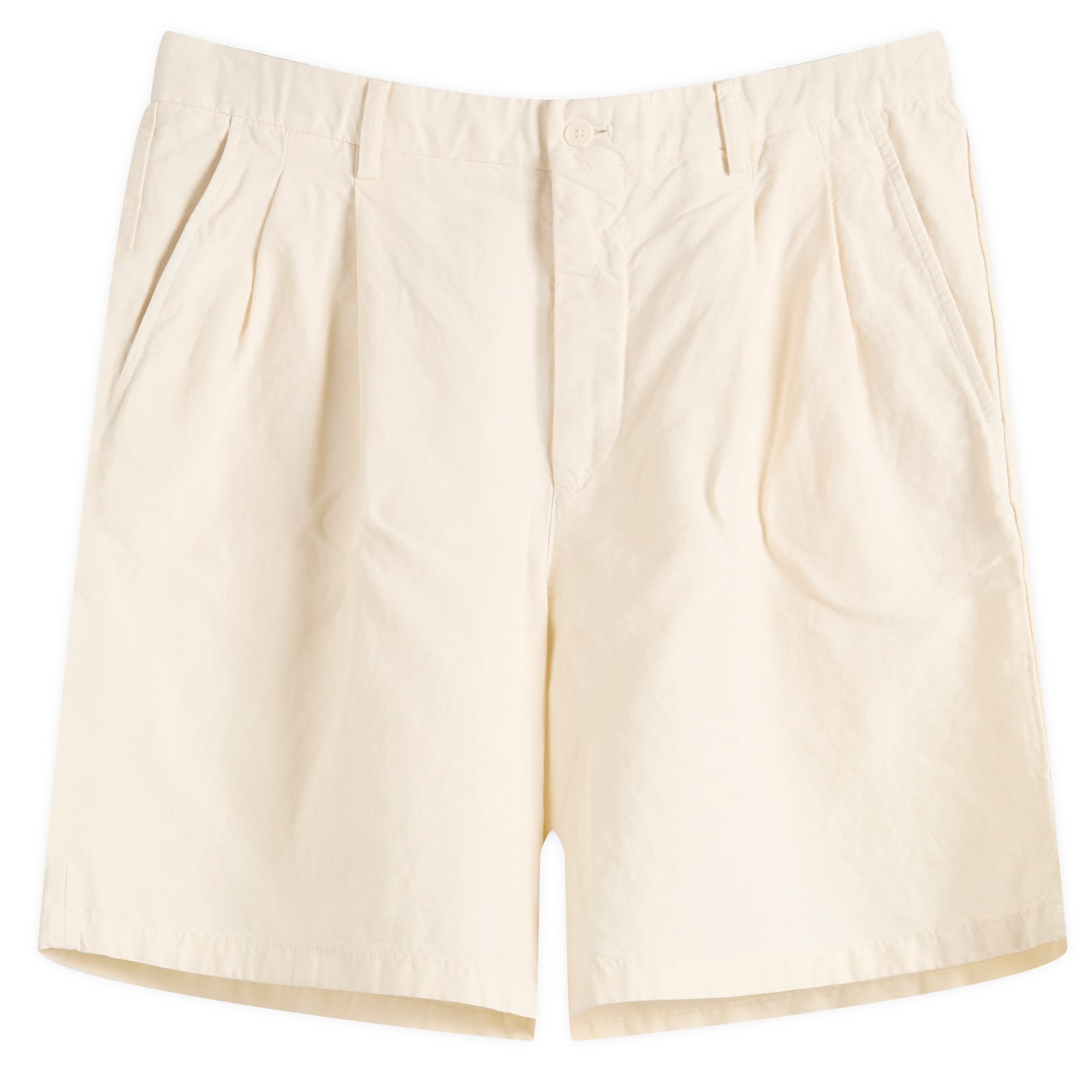 Norse Projects Men’s Benn Cotton Linen Shorts Kit White