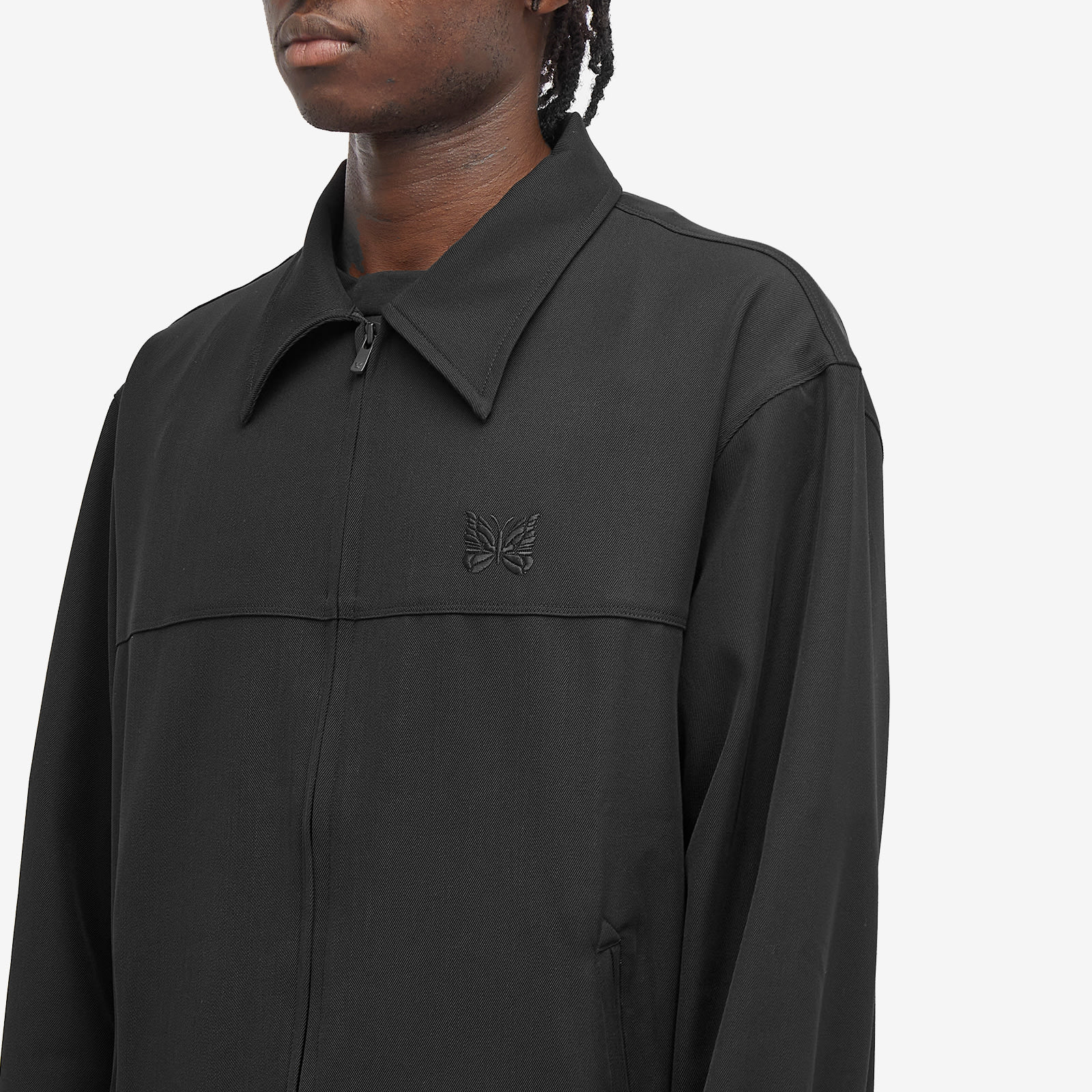 Needles Men's Cavalry Twill Sport Jacket Black | OT138-C