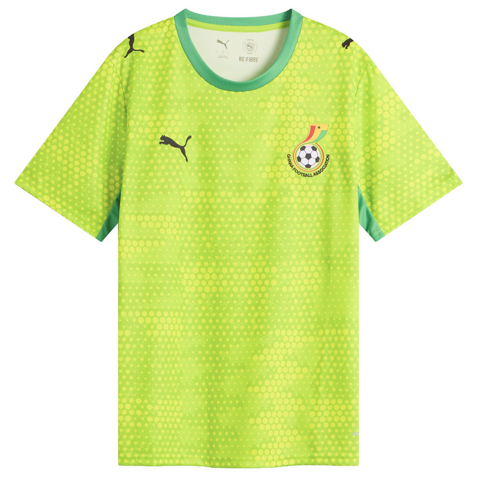 Puma x GFA x Salehe Bembury Replica Match Goalkeeper Jersey Lime Smash/Puma Black