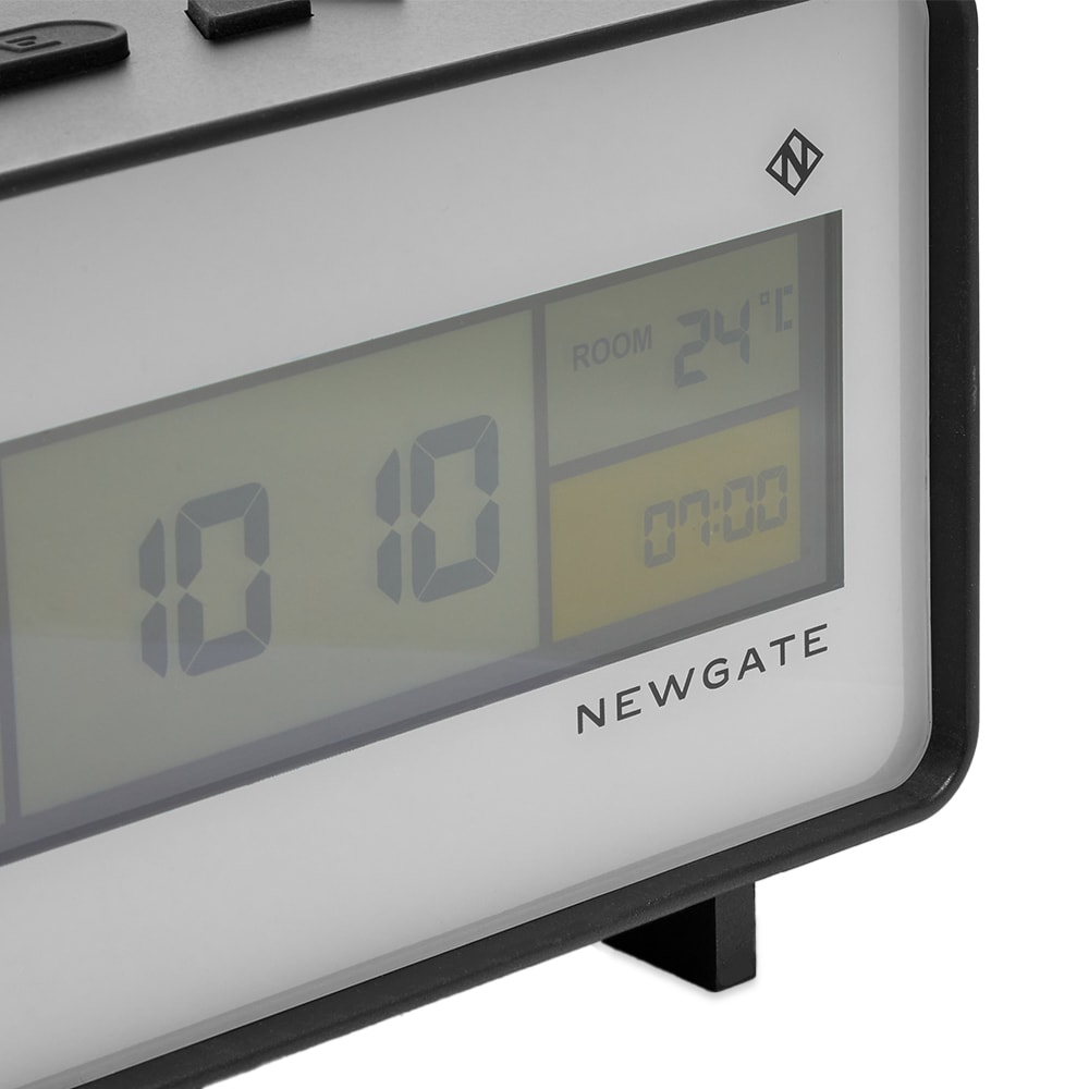 Newgate Clocks Futurama LCD Digital Alarm Clock White END. (HK)