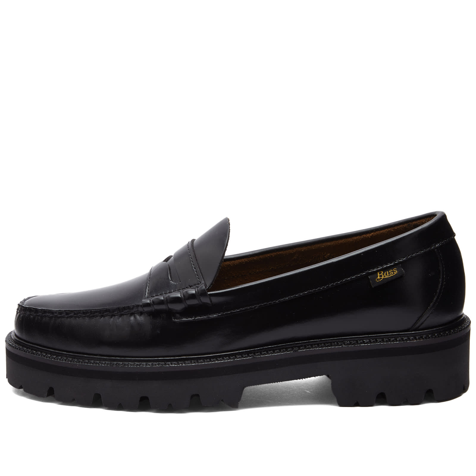 Bass Weejuns Larson Superlug Loafer Black Leather | END. (US) 