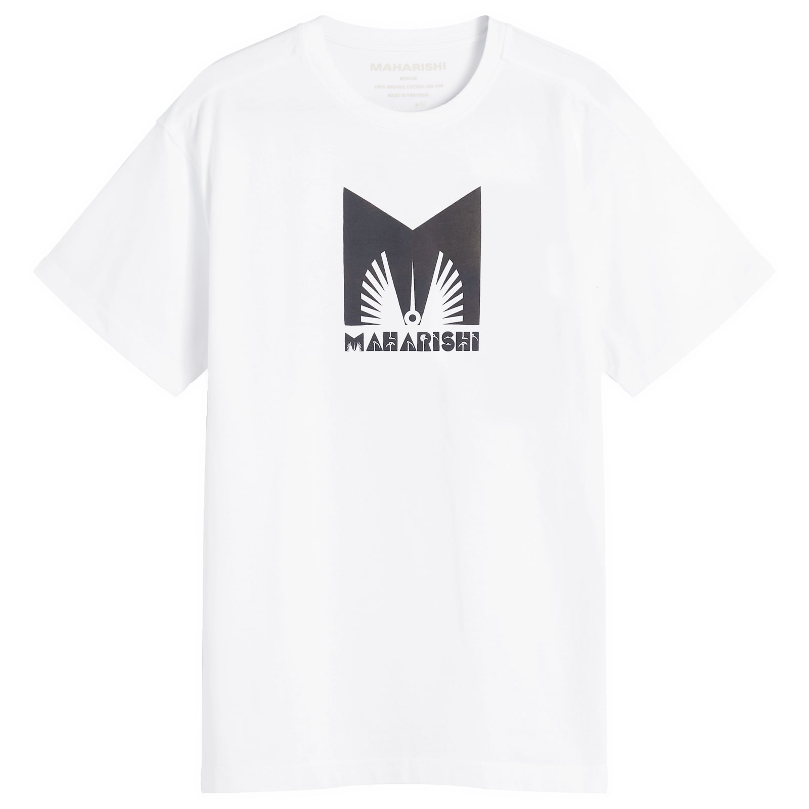 Maharishi — Maharishi Men's Kung Fulery T-Shirt in White, Size Small