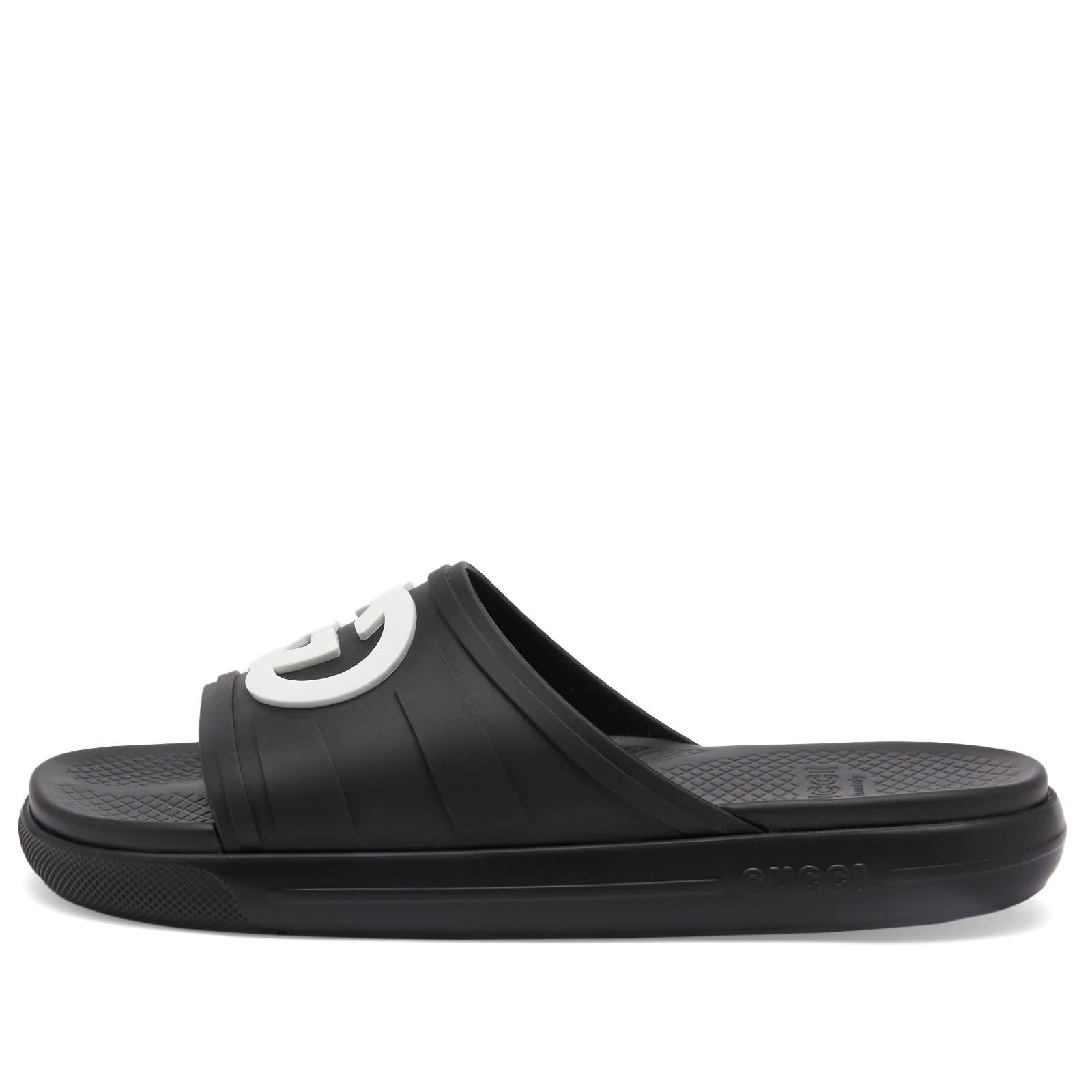 WHATITISNT★SIGN LOGO SLIDE★BLACK Stussy x Nike Benassi Off Noir Slides Size 7 CW2787-001
