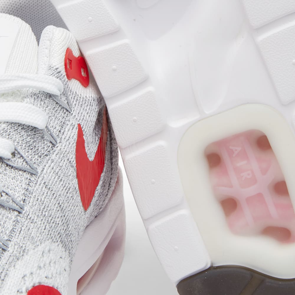 nike air max 1 flyknit red and white
