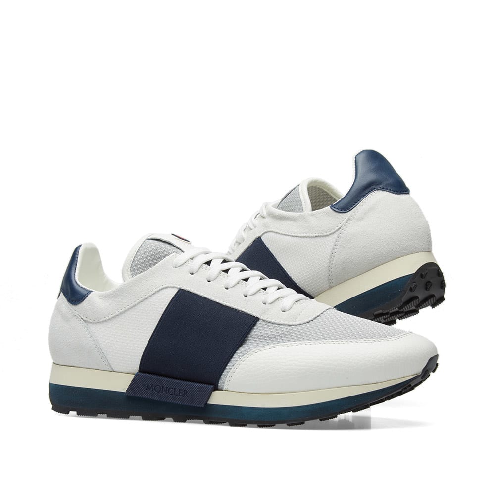 Moncler suede mesh runner Clearance
