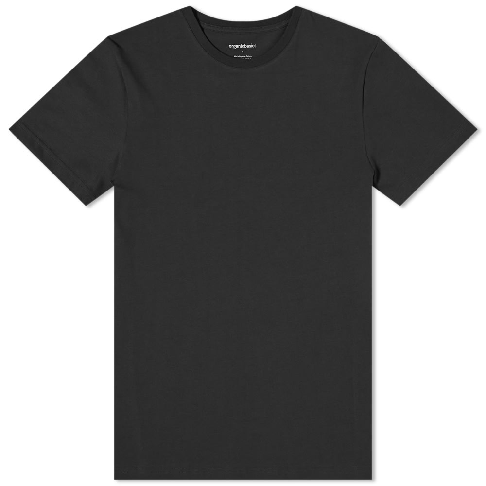 Organic Basics Organic Cotton TShirt Black END. (US)
