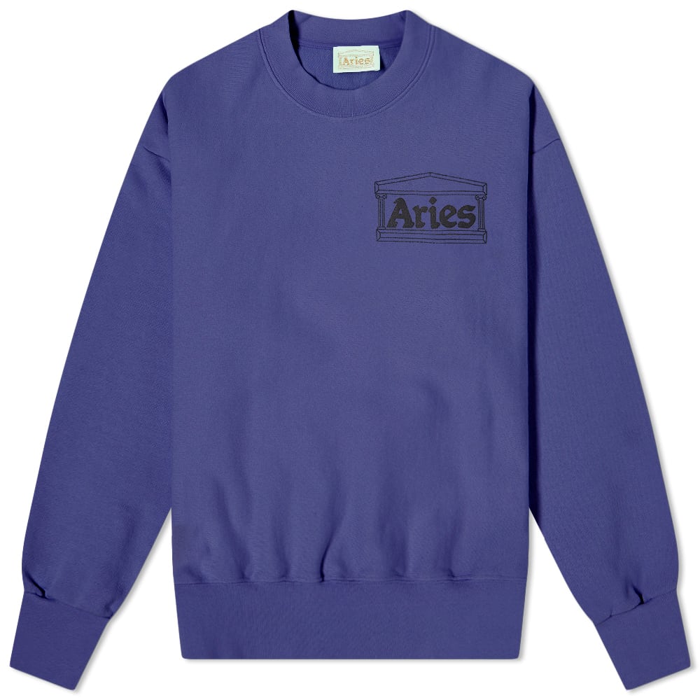 ★ARIES★ Premium Temple Sweatshirt Navy FTAR20000NVY FTAR20 Aries Premium Temple Sweatshirt Navy - FW22 - US