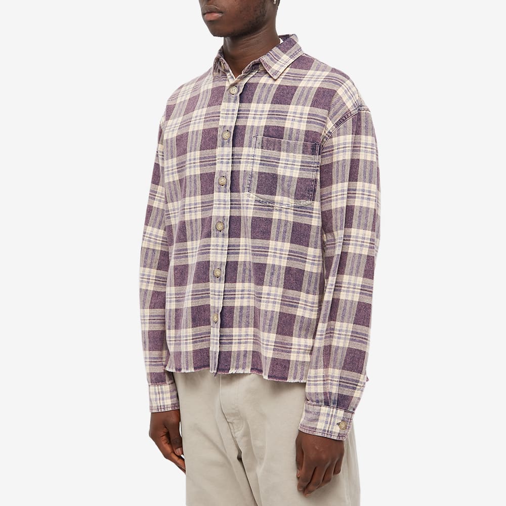 John Elliott Hemi Oversized Shirt Silverado Check END. (US)