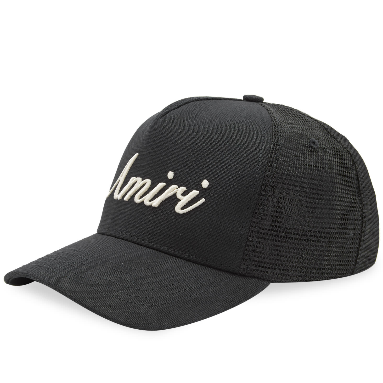 AMIRI Script Trucker Hat Black | END. (HK) 