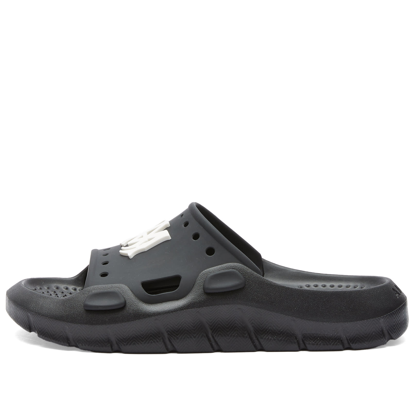 AMIRI Sunday Slides Black Rubber | END. (JP)