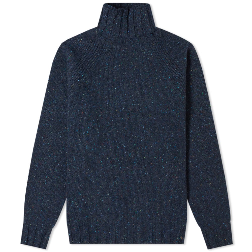 Paul Smith Shetland Roll Neck Knit Navy 