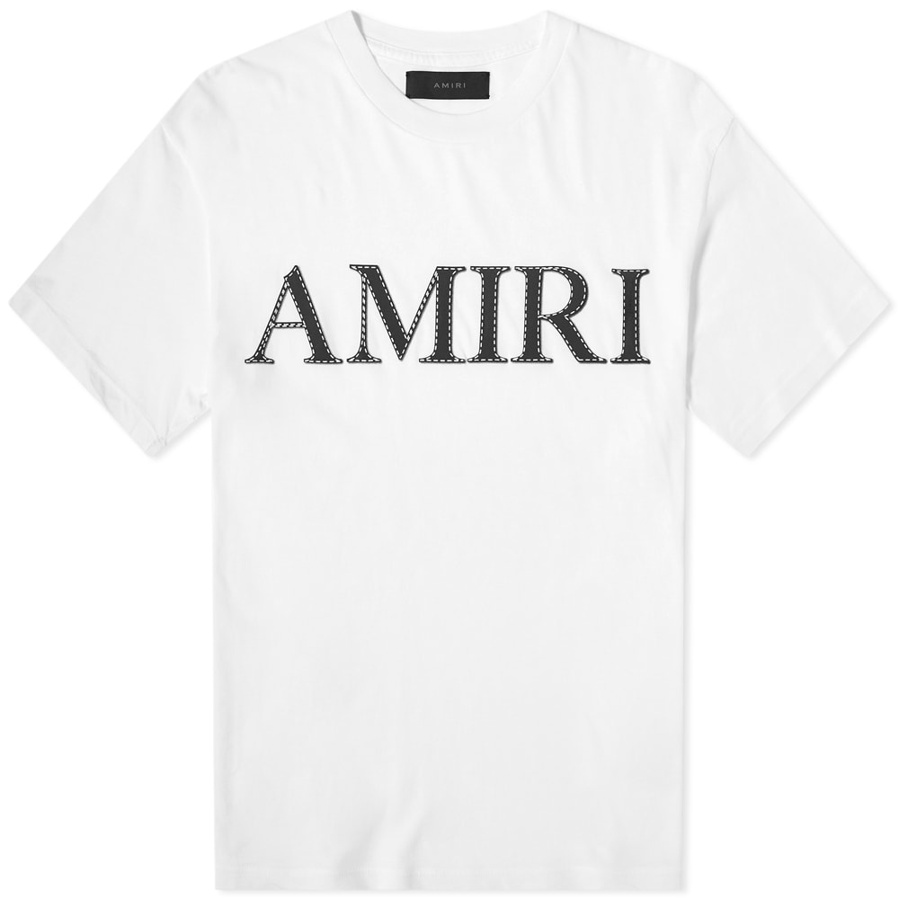 AMIRI Stitch Tee White | END. (TW)
