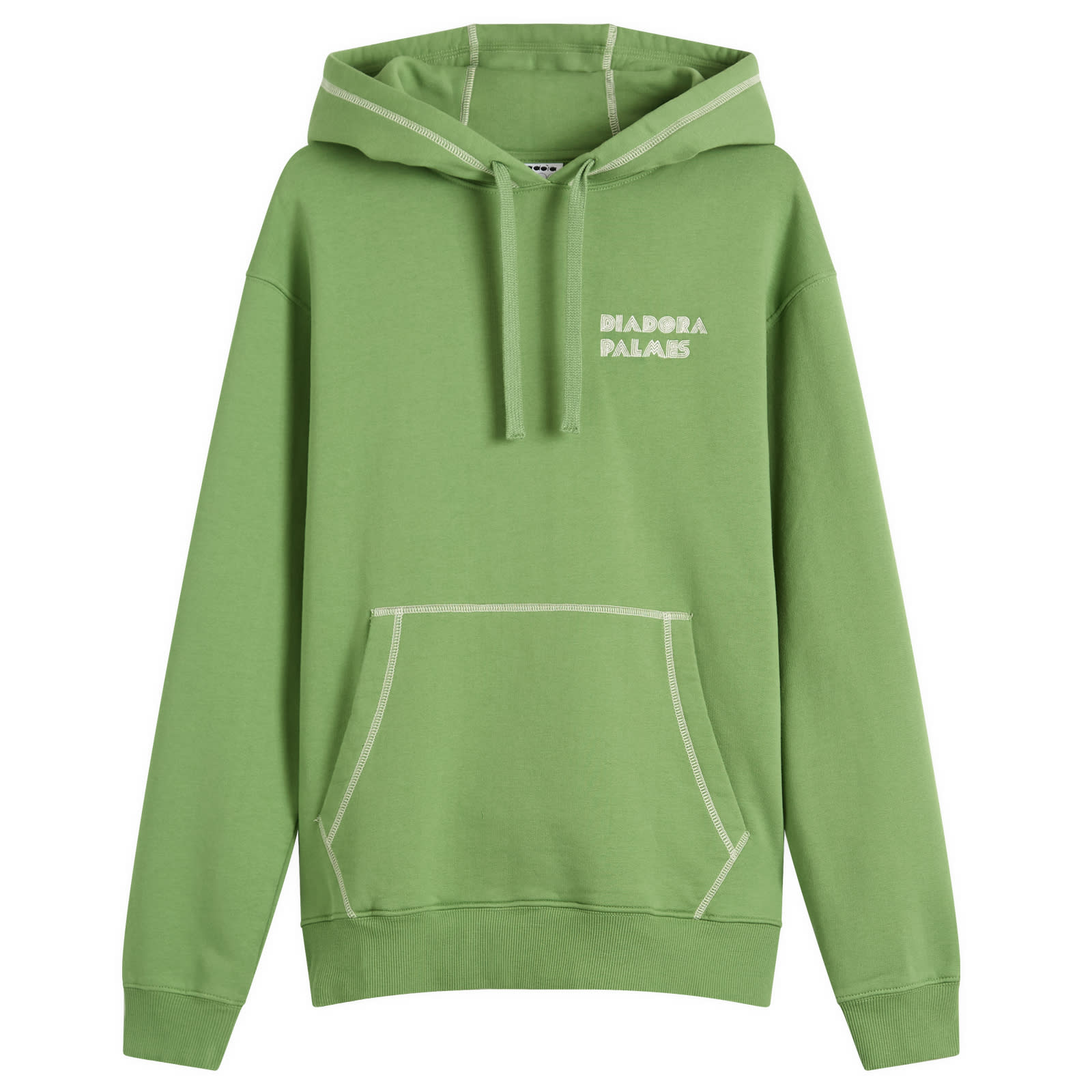 Diadora Men’s x Palmes Legacy Hoodie Green English Ivy