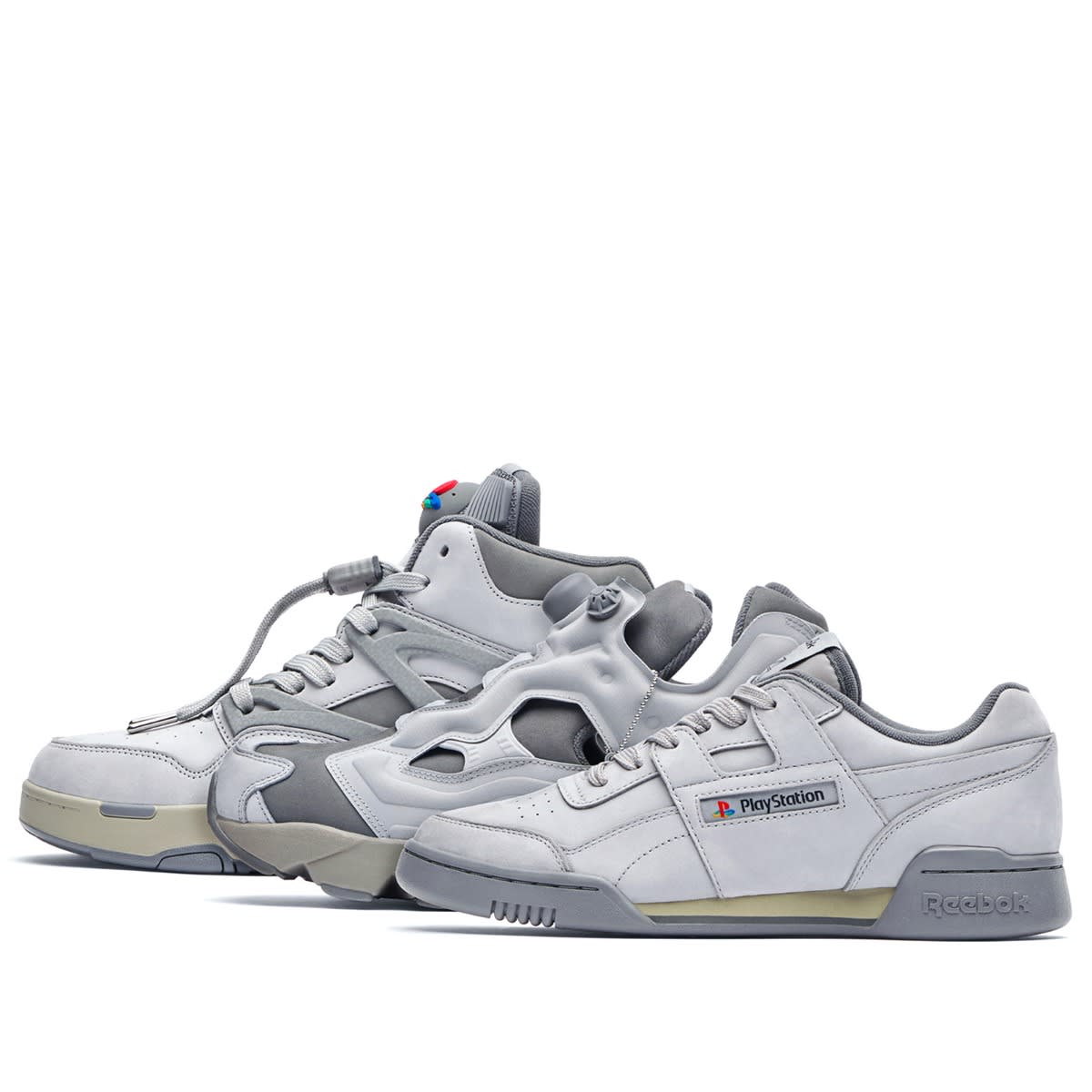 Reebok Men’s x Sony Playstation 30th Anniversary Stacking Box Grey