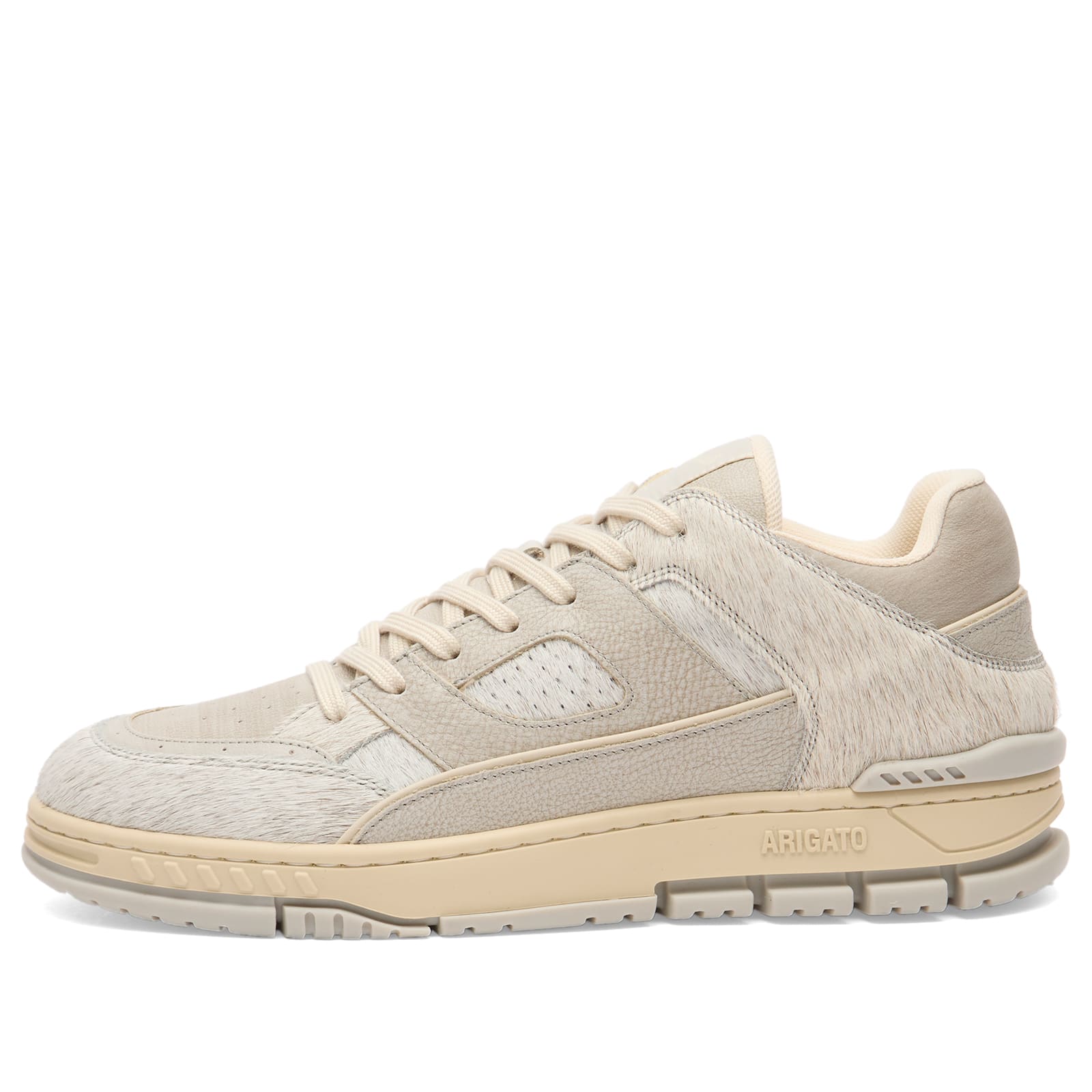 Axel Arigato Men's Light Grey/Light Grey Area Lo Pony Sneaker