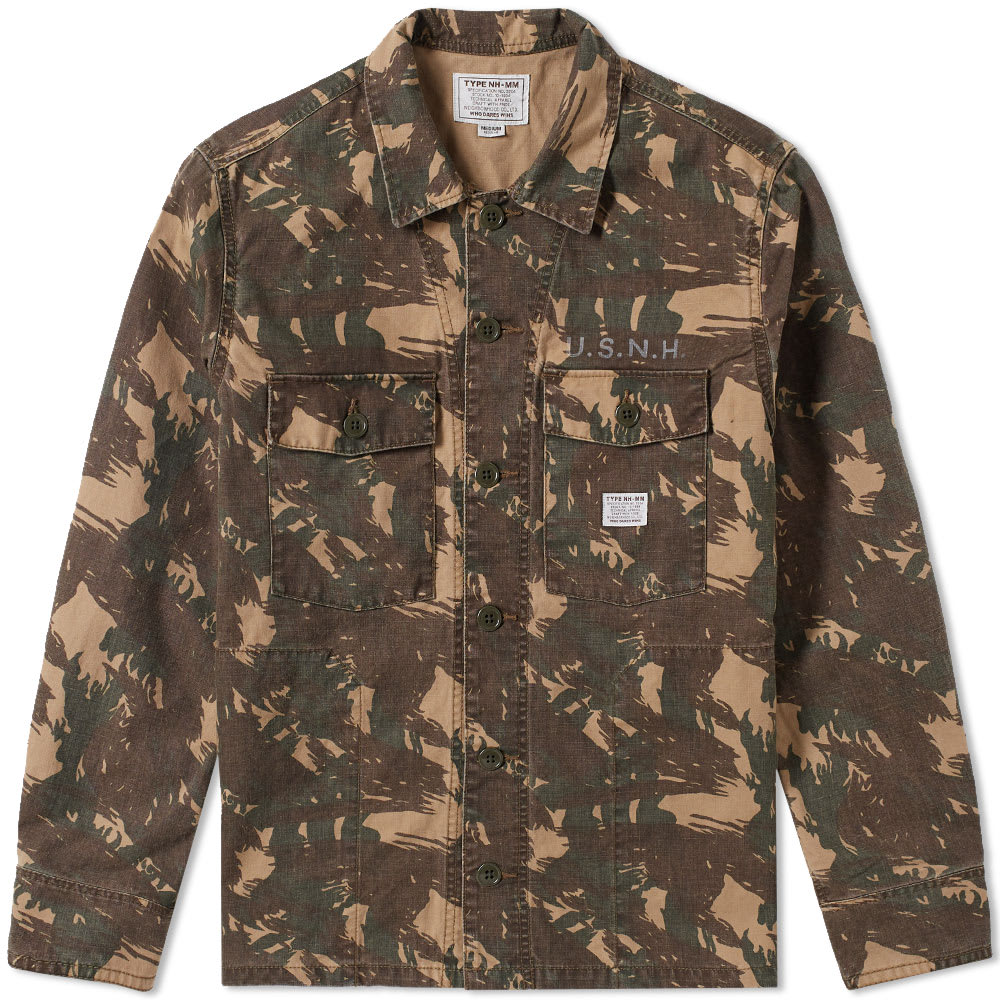 Neighborhood Military BDU Shirt Camo 