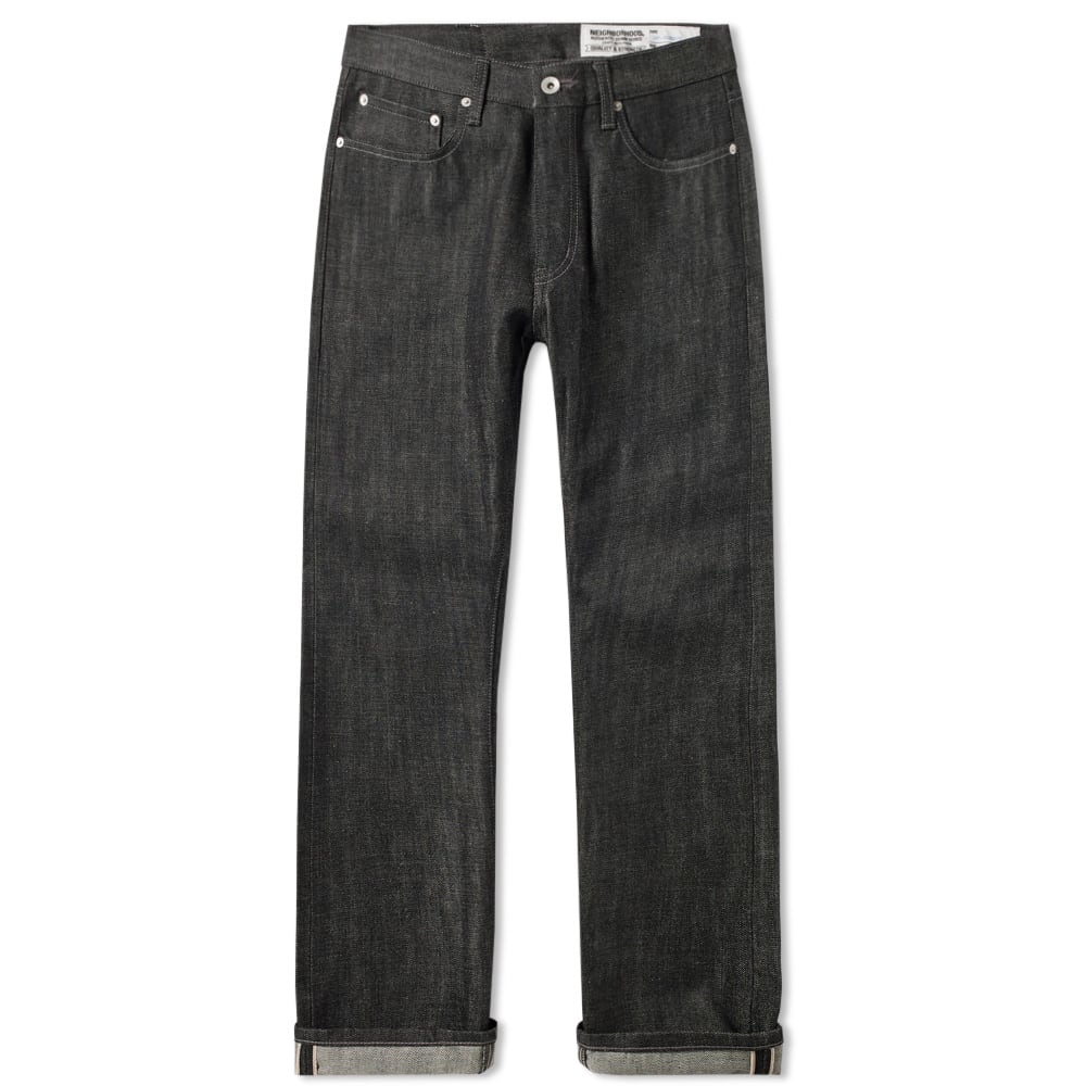 Neighborhood Rigid Deep Narrow Jean Black | END. (US)