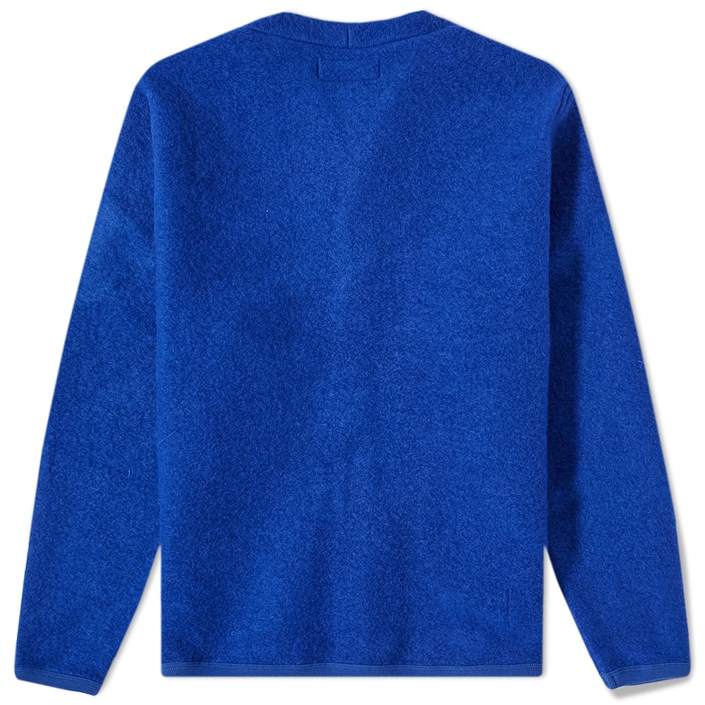 Universal Works Wool Fleece Cardigan Blue END. (KR)