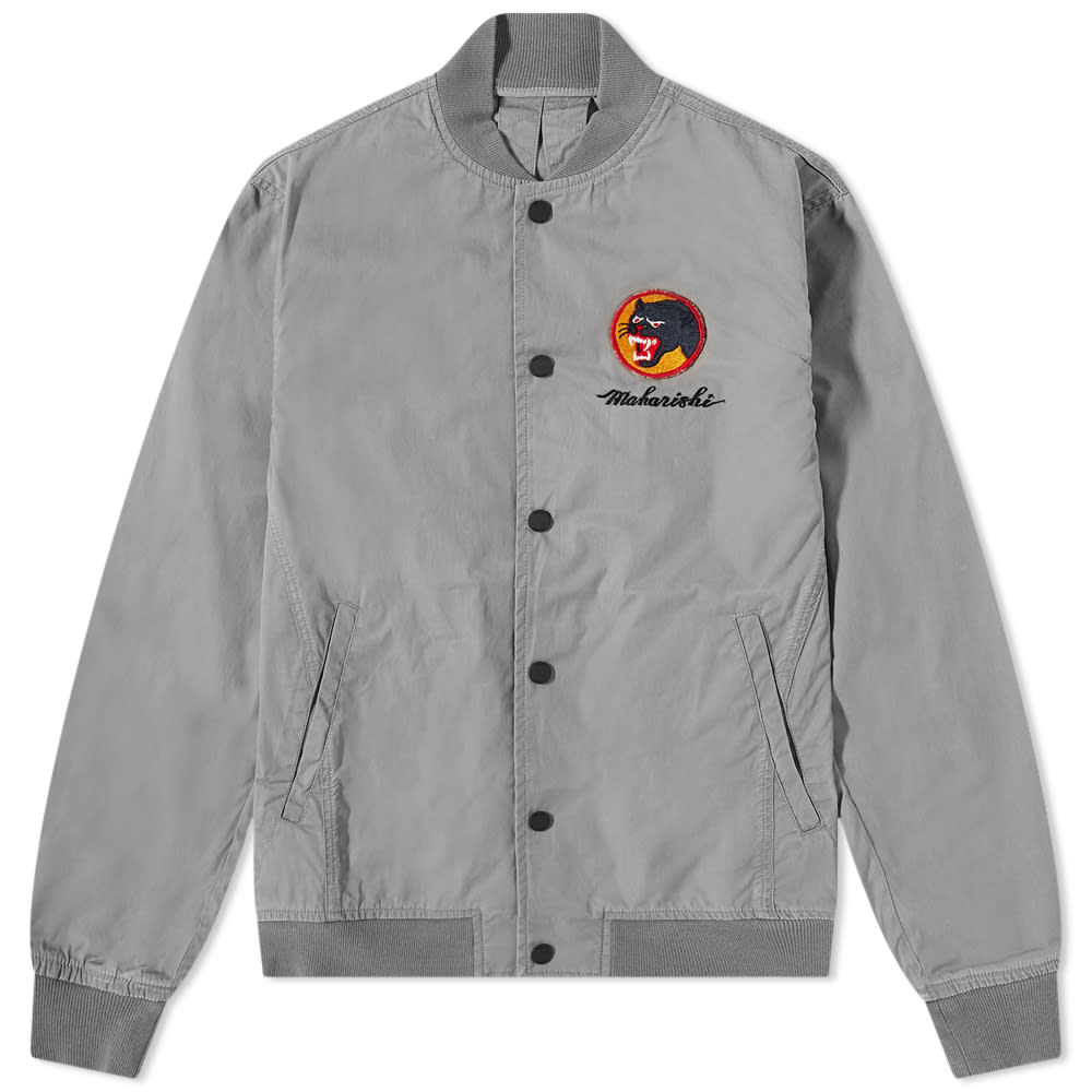 Maharishi WW2 Airforce Patch Jacket Grey END.