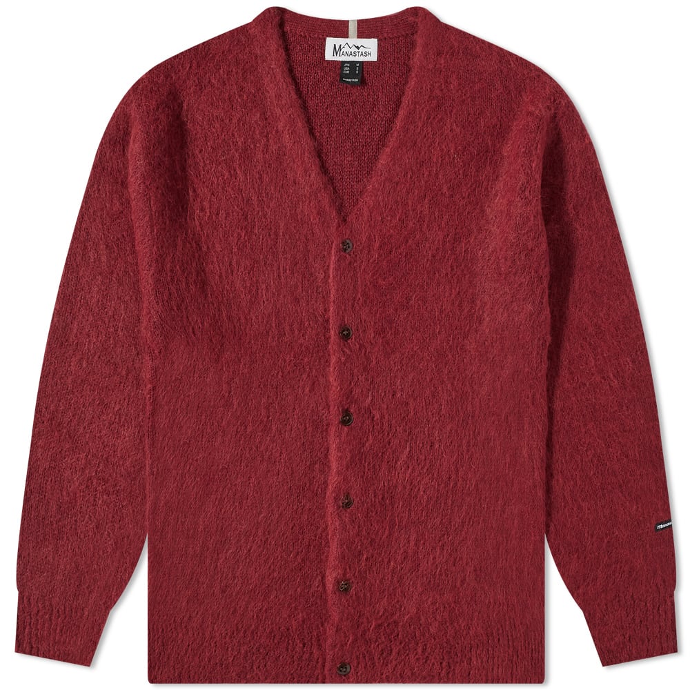 Manastash Aberdeen Cardigan Burgundy 