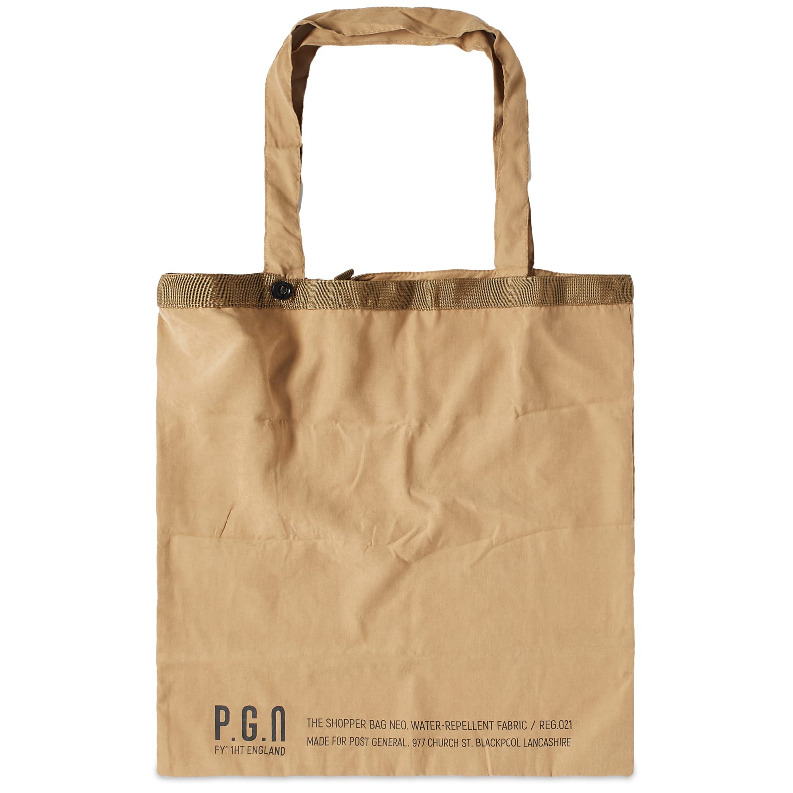 Post General Neo Shopper Bag Sand Beige END.