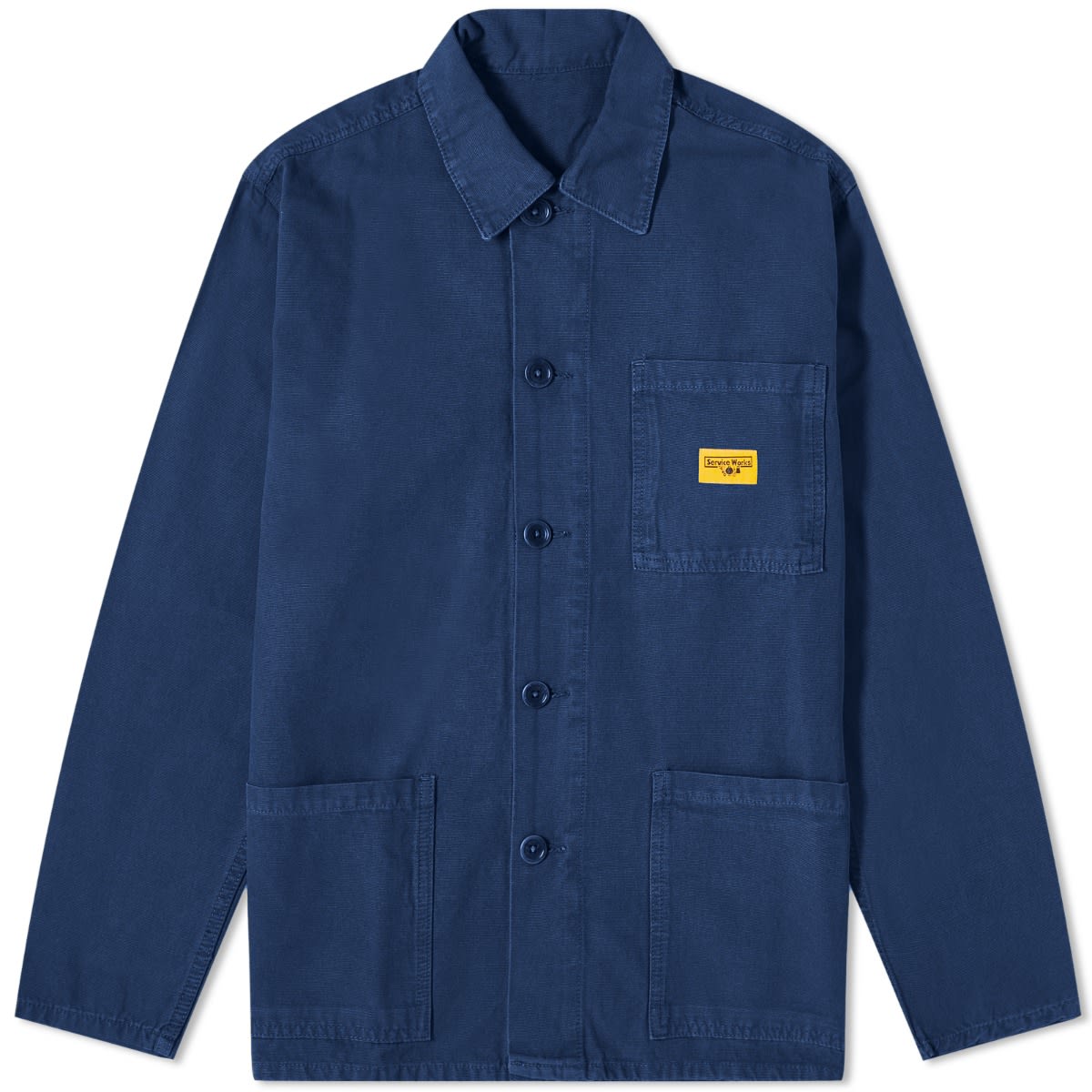 Service Works Canvas Coverall Jacket Navy END.