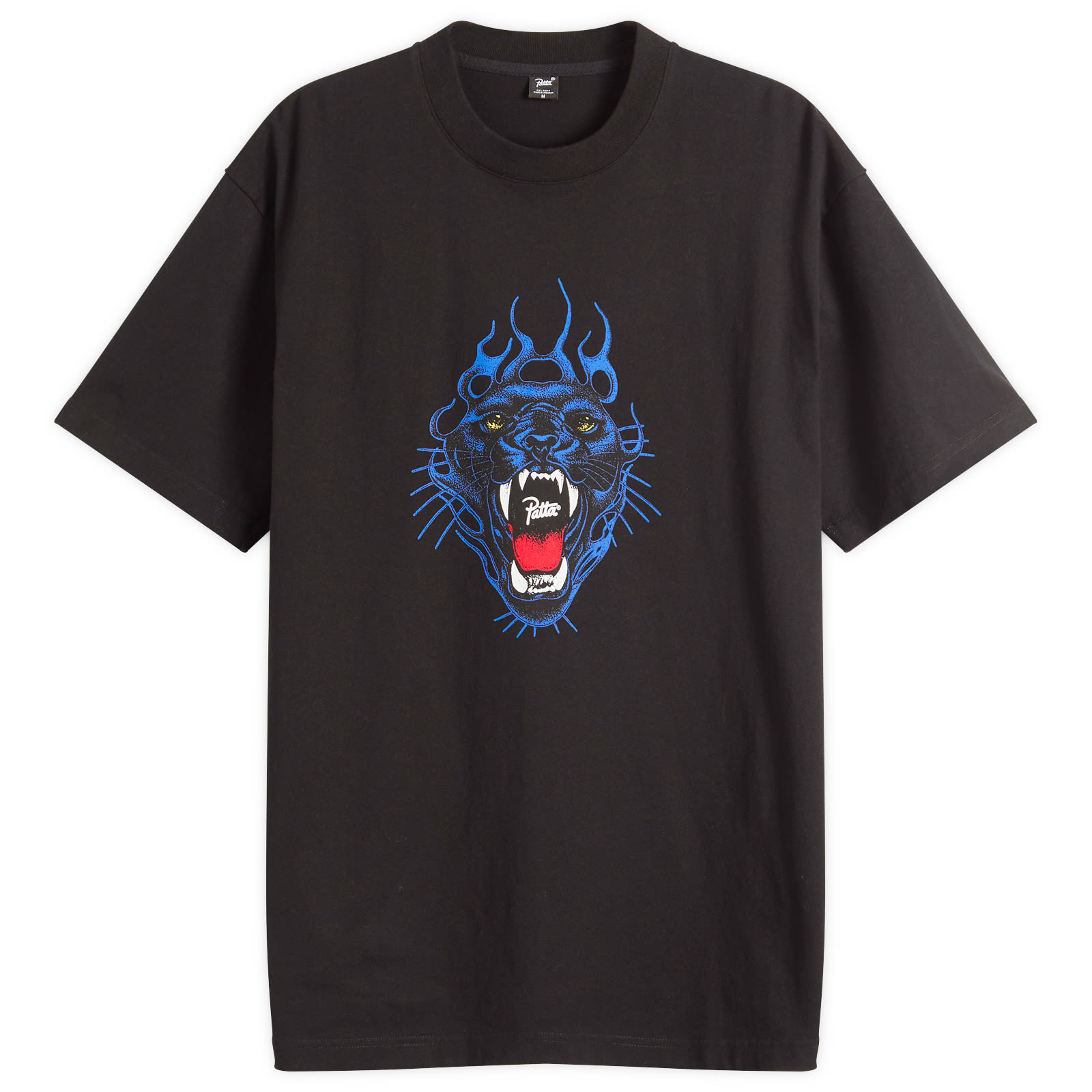 Patta Men’s Fire Panther T-Shirt Black
