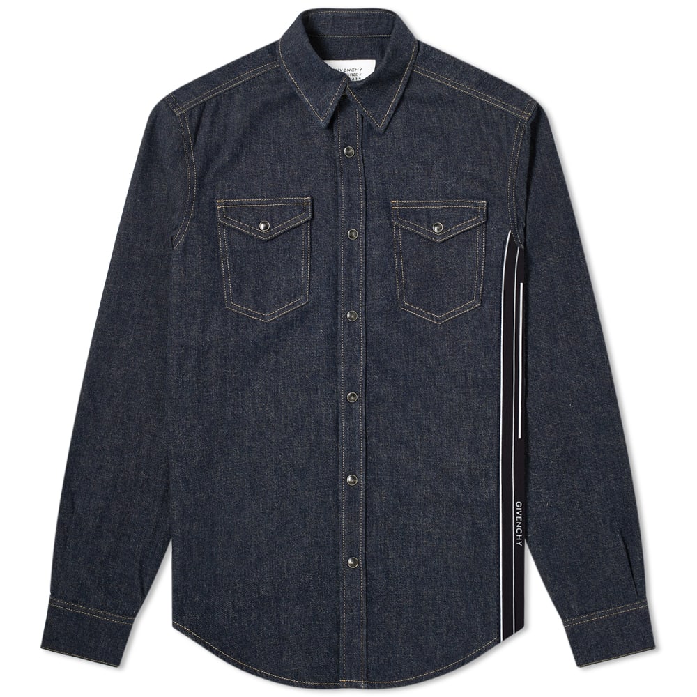 givenchy denim shirt