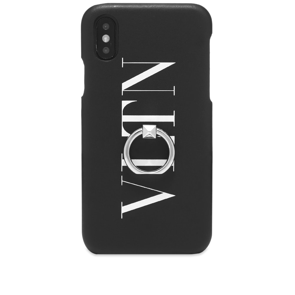 Click to view more detailed imagery on our partner's website Valentino Garavani Valentino Vltn Iphone Xs Max Case In Black