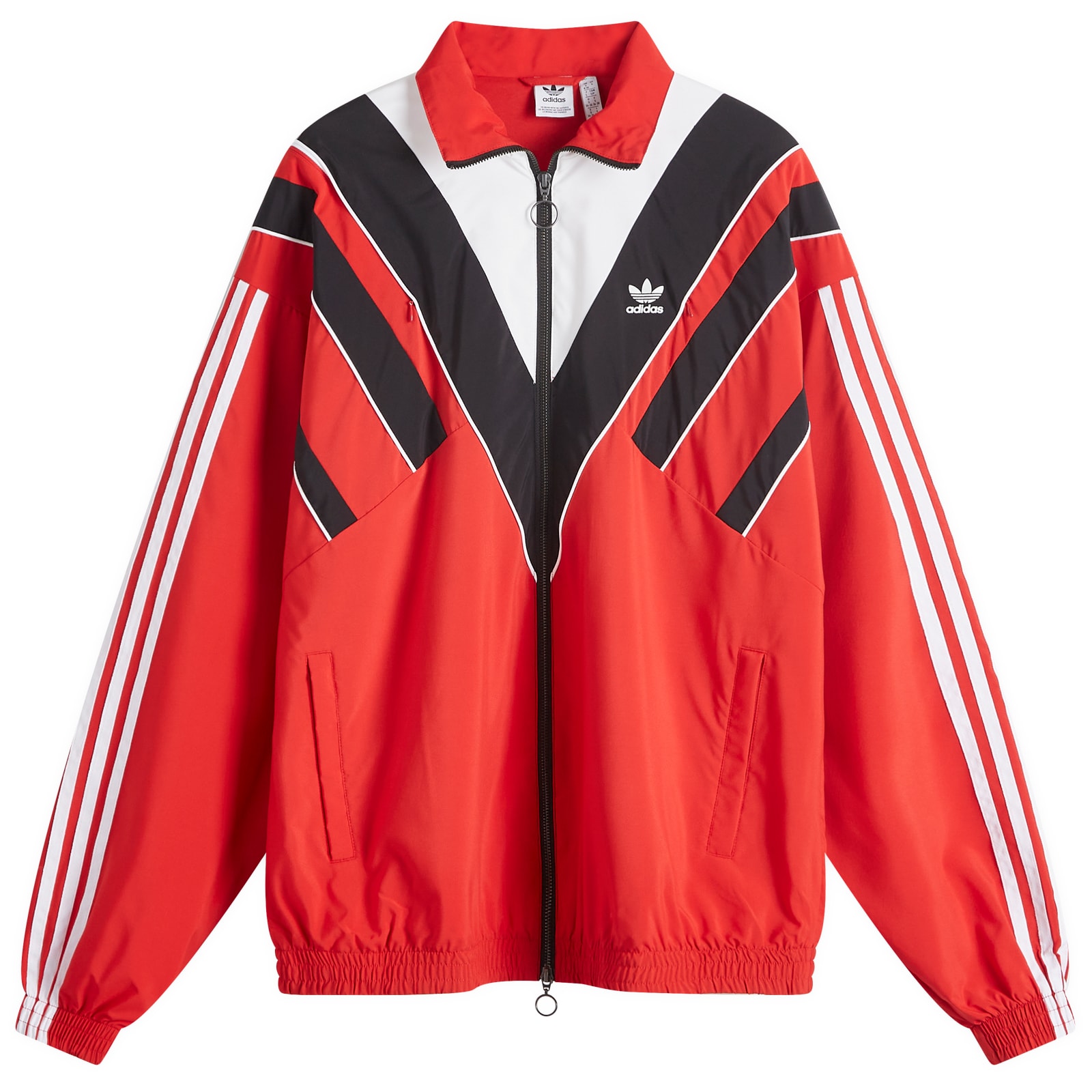 ジャケット Adidas Rasant Oversized Zip Off Track Top Adidas Rasant Oversized Zip Off Track Top Collegiate Red